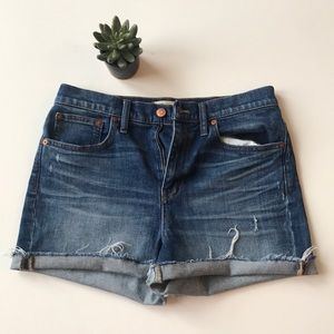 Madewell denim shorts!